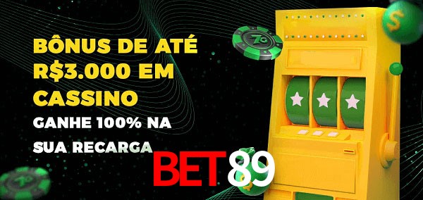 Bet89 melhor bônus de depósito